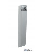 Aschenbecher aus Stahl h8614