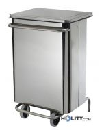 Mülleimer aus Stahl h8620