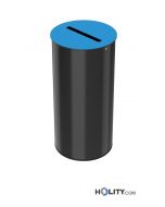 Mülleimer zur Abfalltrennung, 50 Liter h8645