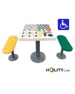 Multispieltisch-Set-mit-2-unabhängigen-Sitzbänken-h939_39