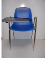 Konferenzstuhl mit Armlehnen und Schreibplatte h15947