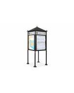 Quadratischer Werbe Totem h140210