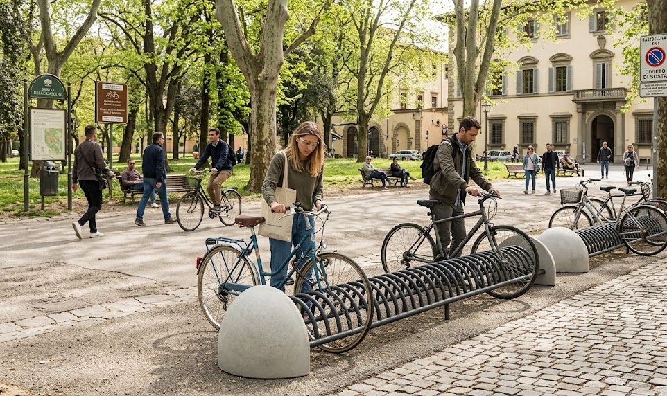 Abmessungen von Fahrradständern: Mindestmaße und Platzbedarf, die man kennen sollte