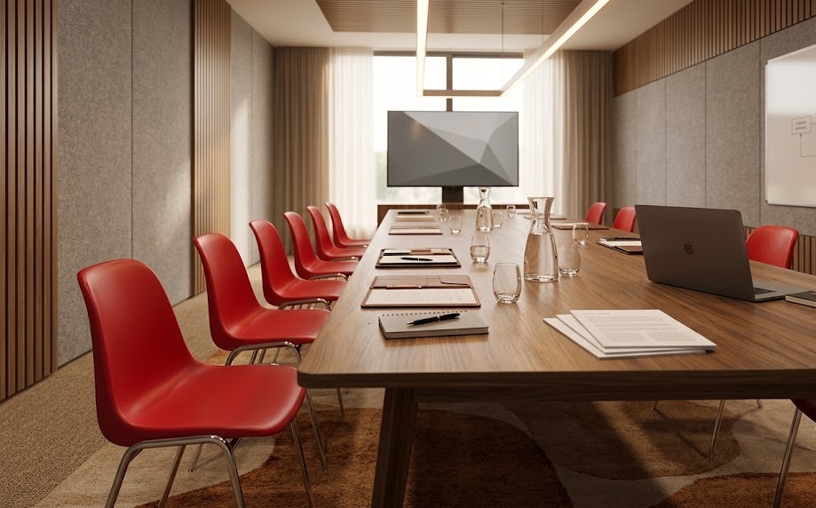 Sie möchten einen Konferenzraum einrichten? Dann konzentrieren Sie sich auf die Stühle!
