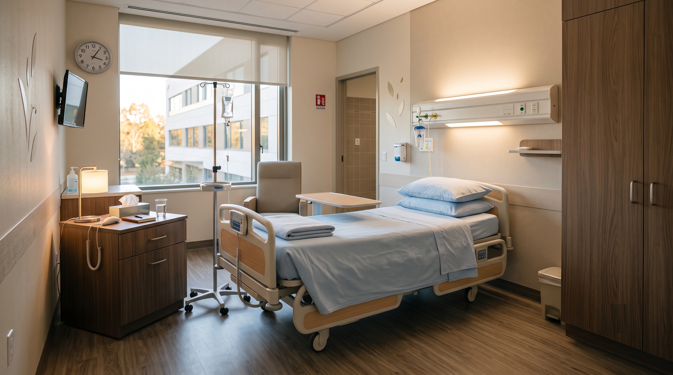 Wie man ein modernes und effizientes Krankenhauszimmer gestaltet