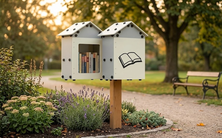 Was ist ein Bookcrossing-Haus und wie funktioniert es?