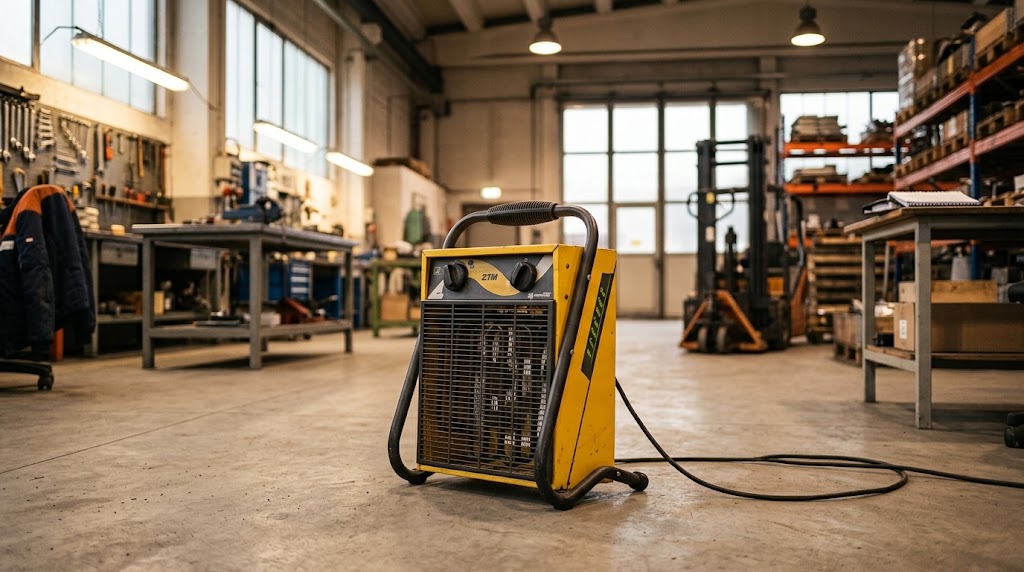 Wie man ein Industrielager effektiv beheizt