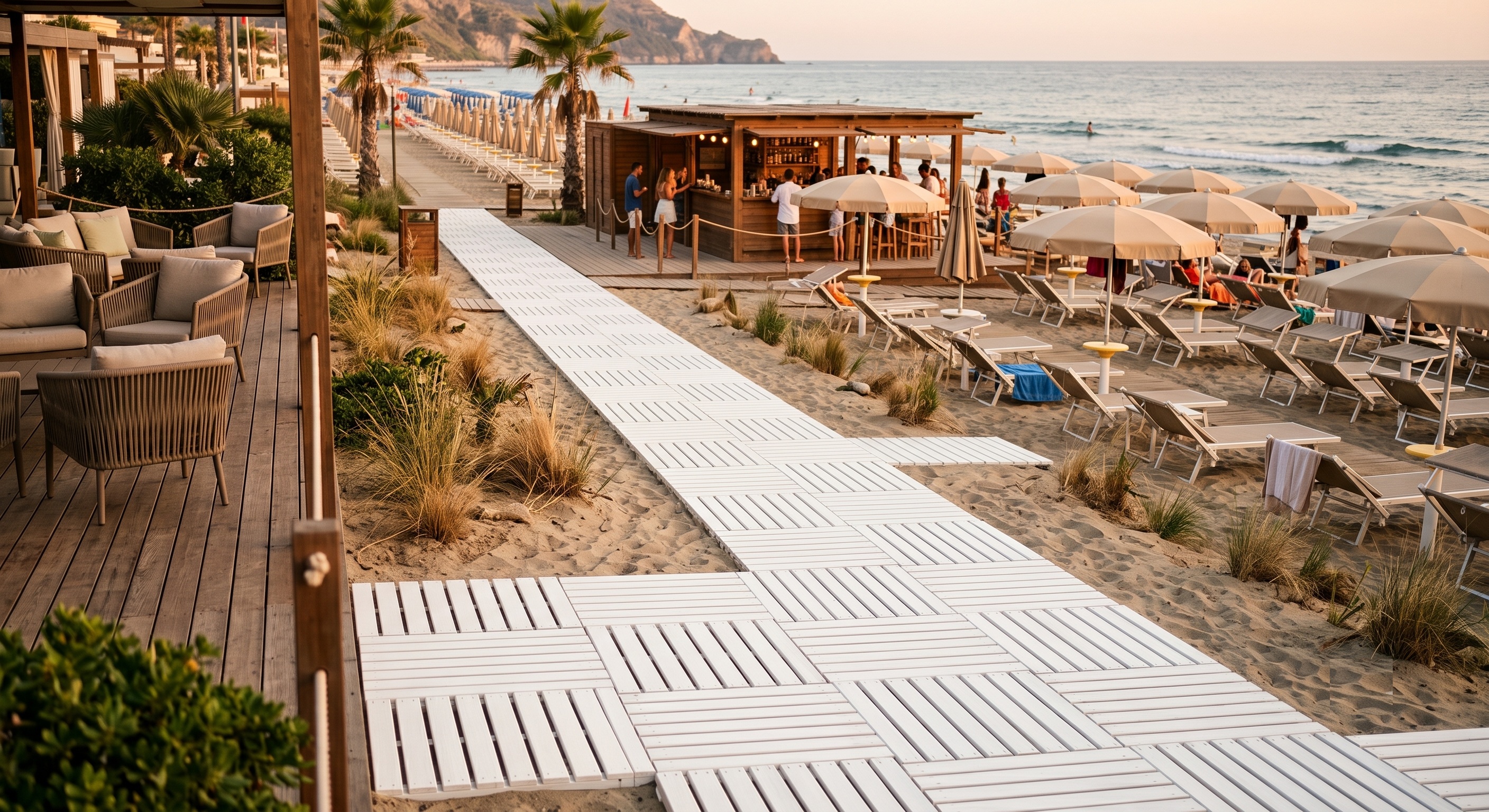 Wie man die besten Strandwege für Strandresorts und barrierefreien Zugang auswählt