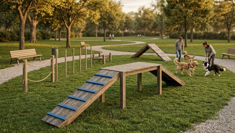Wie man einen Hunde-Agility-Parcours für Anfänger auswählt