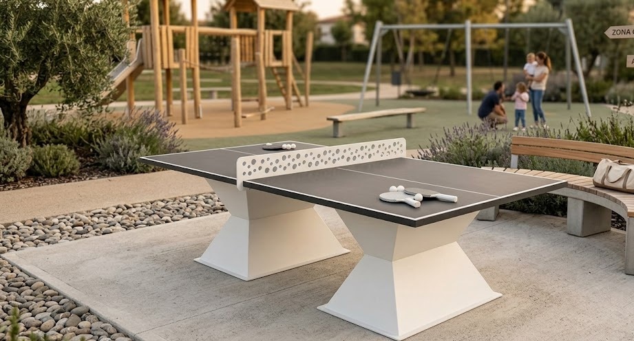 Tischtennisplatten aus Beton: Vorteile für Parks und öffentliche Bereiche
