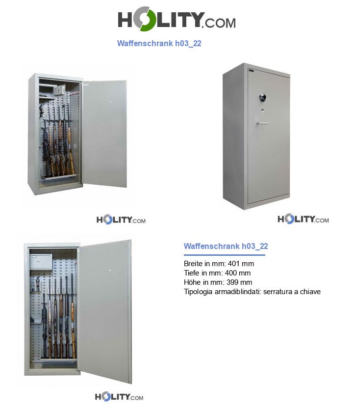 Waffenschrank h03_22