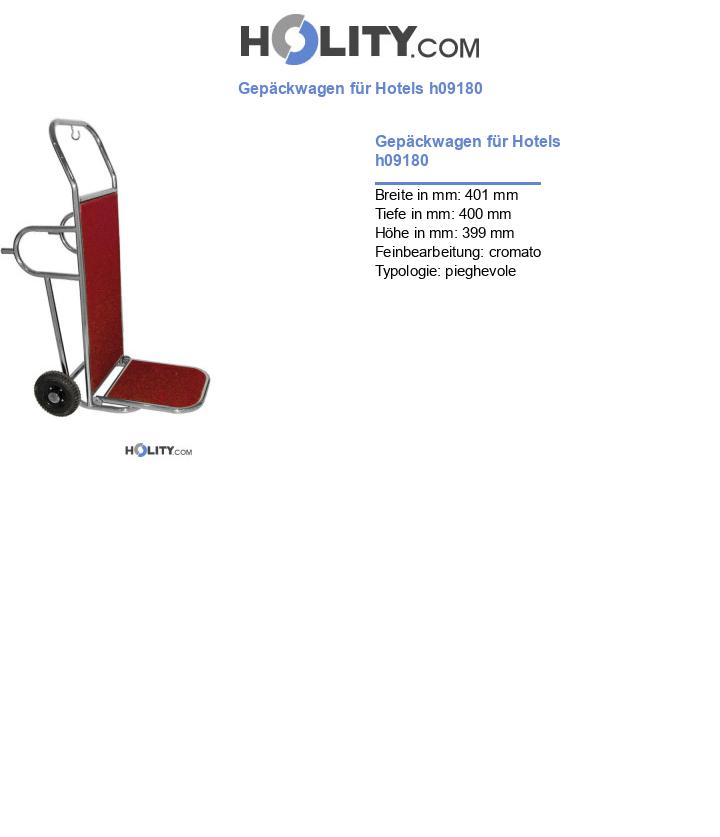 Gepäckwagen für Hotels h09180