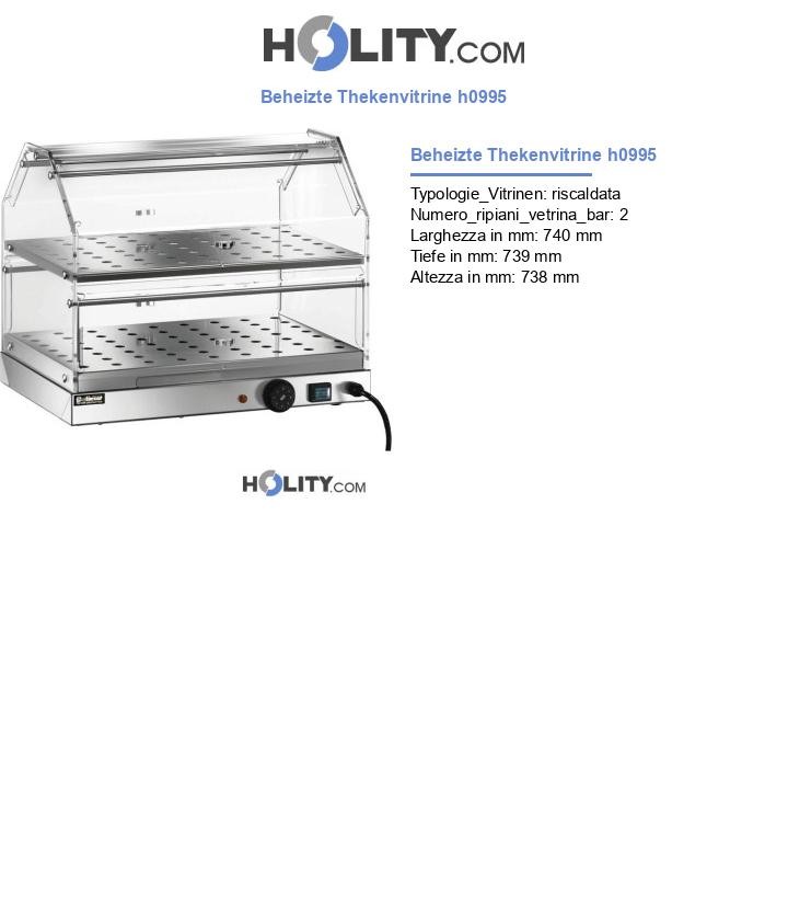 Beheizte Thekenvitrine h0995