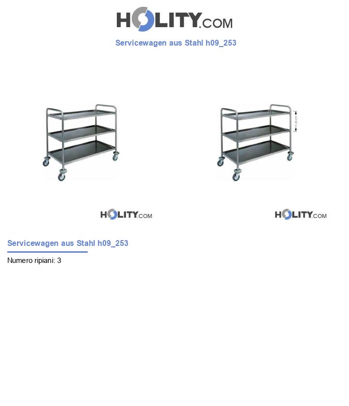 Servicewagen aus Stahl h09_253