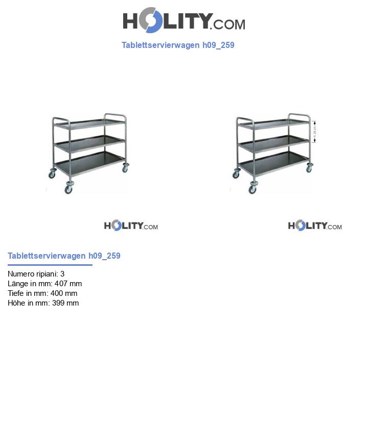 Tablettservierwagen h09_259