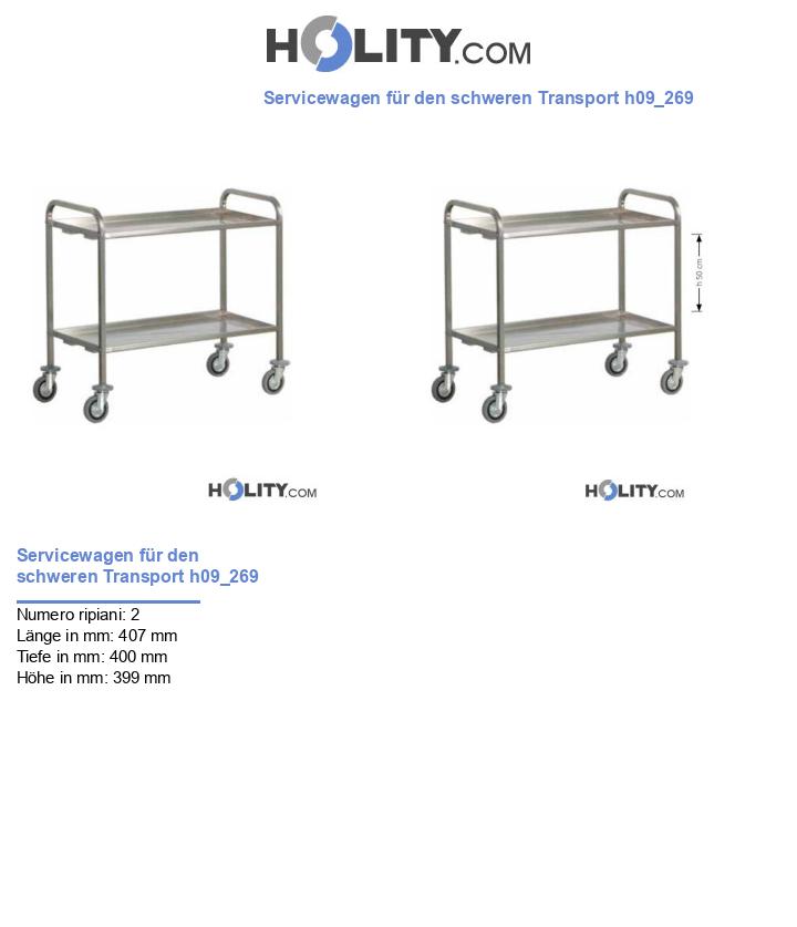 Servicewagen für den schweren Transport h09_269