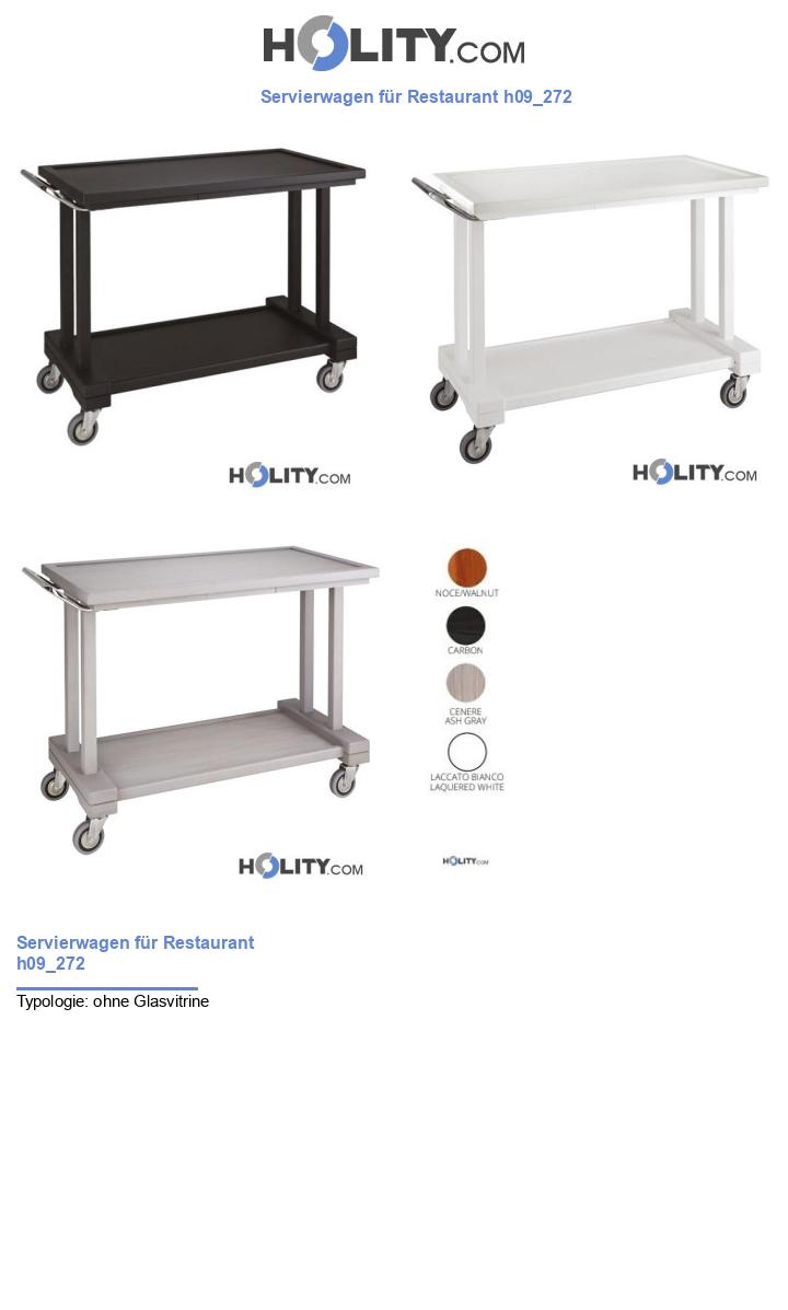 Servierwagen für Restaurant h09_272