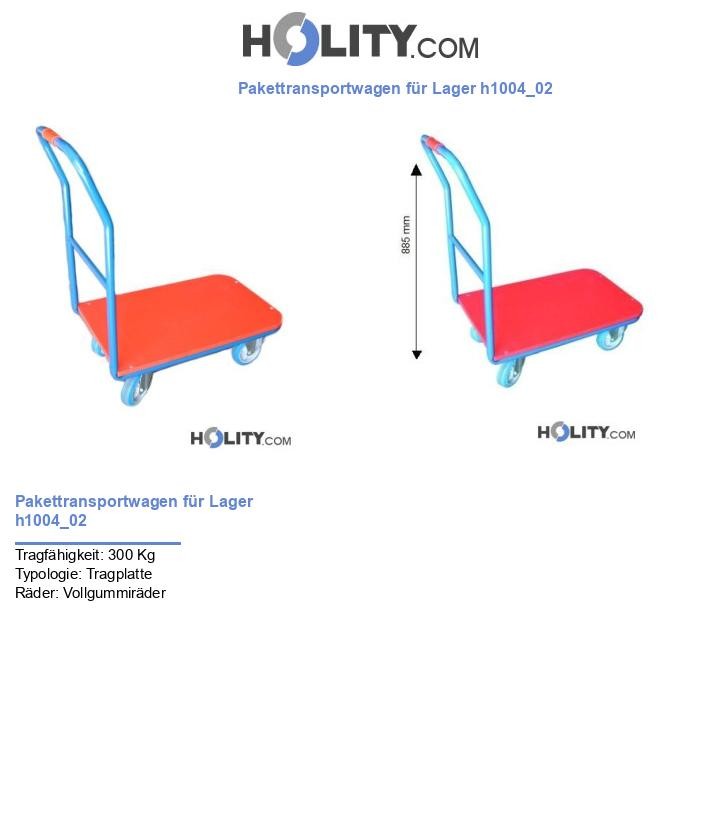 Pakettransportwagen für Lager h1004_02