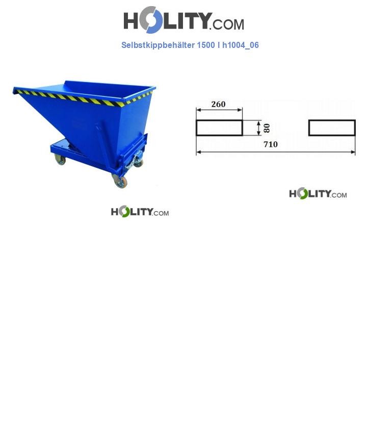 Selbstkippbehälter 1500 l h1004_06