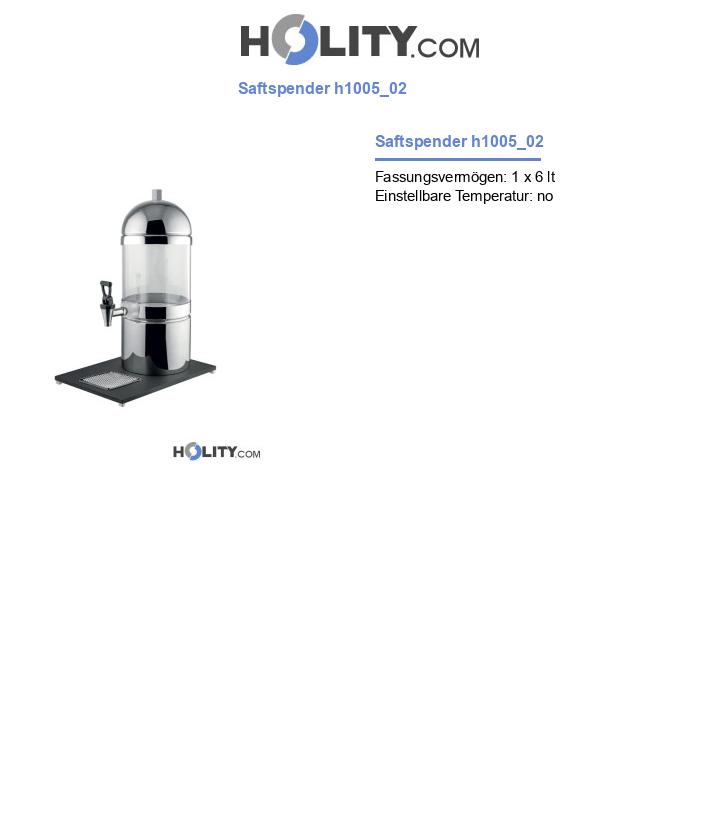 Saftspender h1005_02
