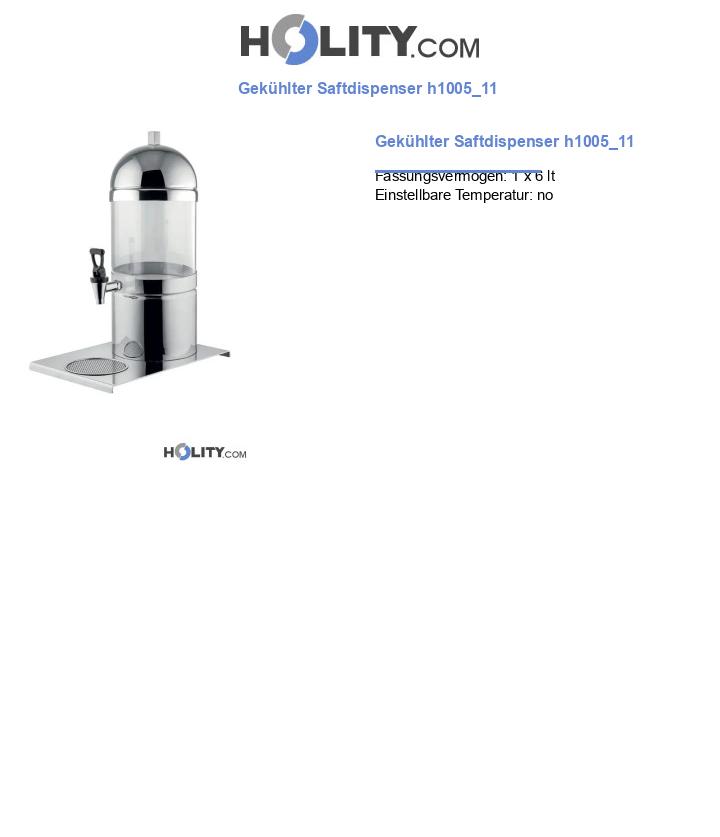 Gekühlter Saftdispenser h1005_11