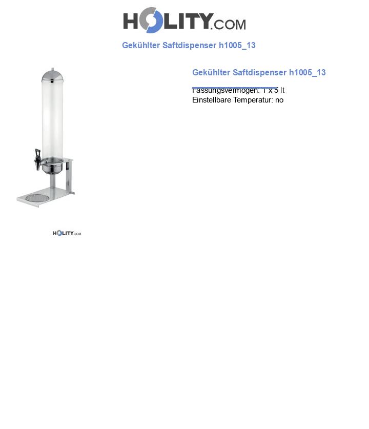 Gekühlter Saftdispenser h1005_13