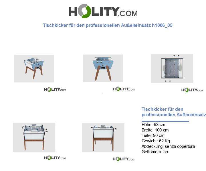 Tischkicker für den professionellen Außeneinsatz h1006_05