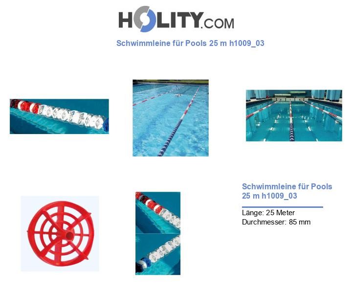 Schwimmleine für Pools 25 m h1009_03