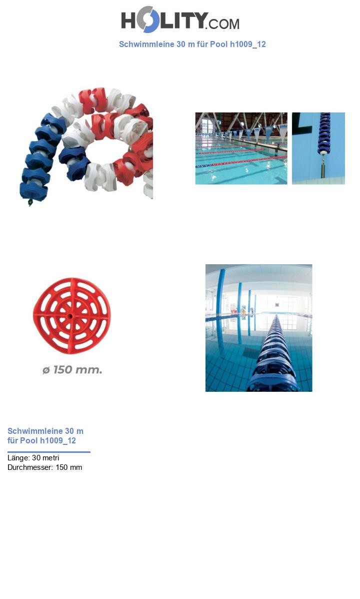 Schwimmleine 30 m für Pool h1009_12