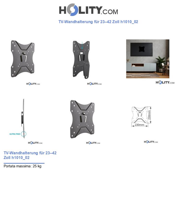 TV-Wandhalterung für 23–42 Zoll h1010_02