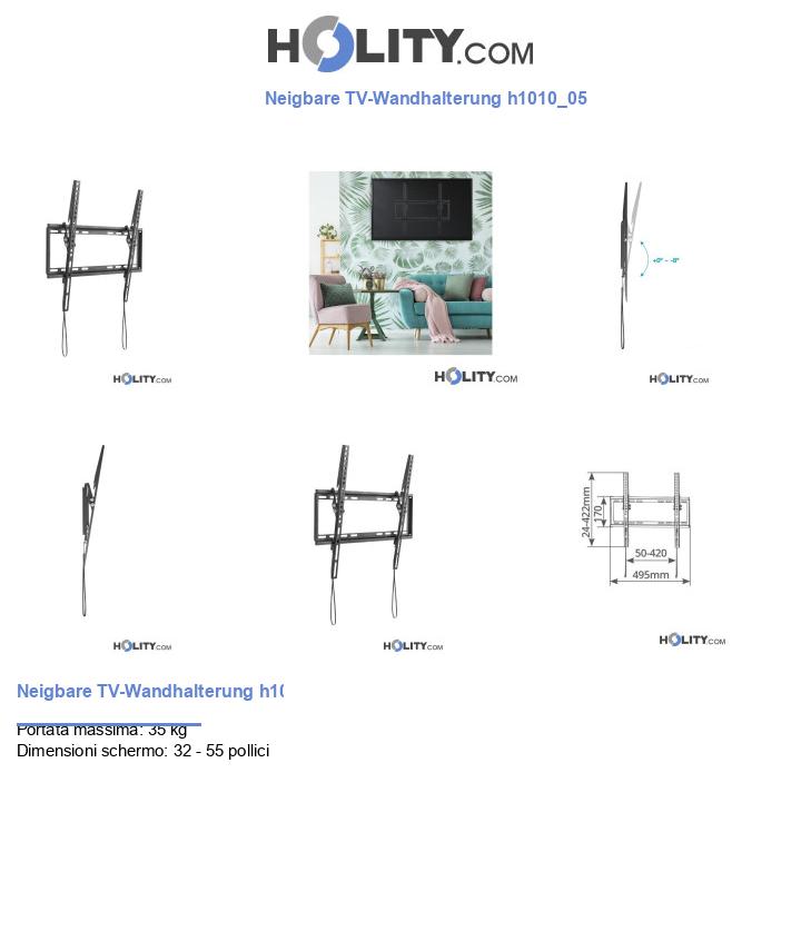 Neigbare TV-Wandhalterung h1010_05