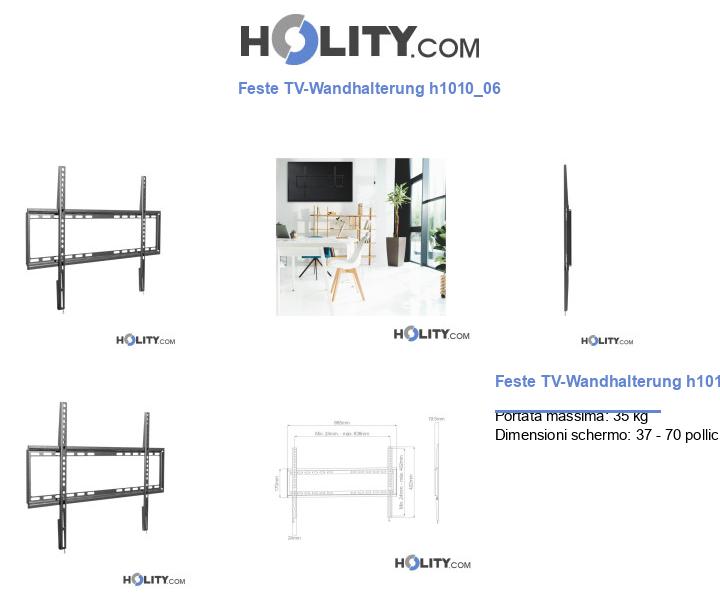 Feste TV-Wandhalterung h1010_06