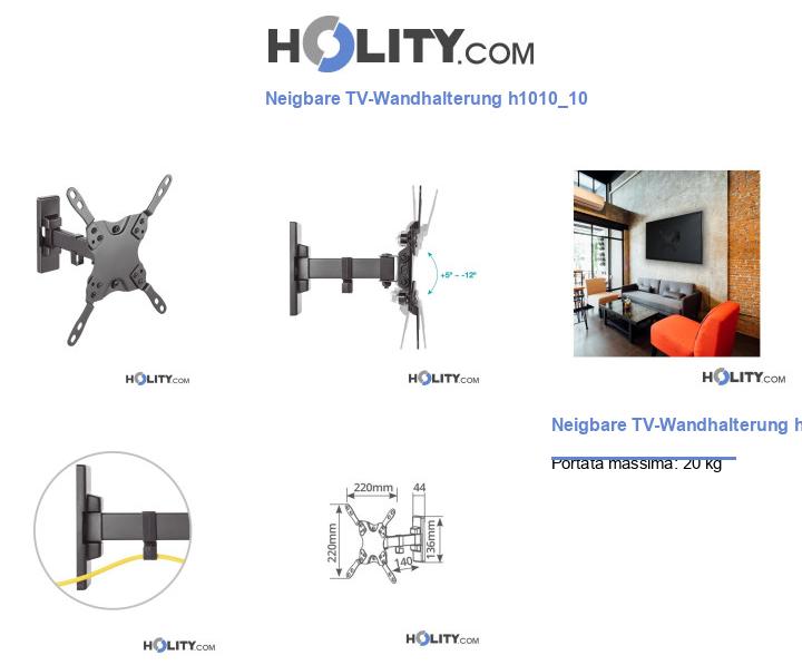 Neigbare TV-Wandhalterung h1010_10