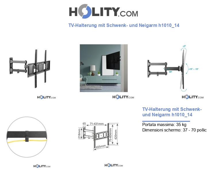 TV-Halterung mit Schwenk- und Neigarm h1010_14