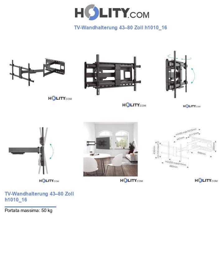 TV-Wandhalterung 43–80 Zoll h1010_16