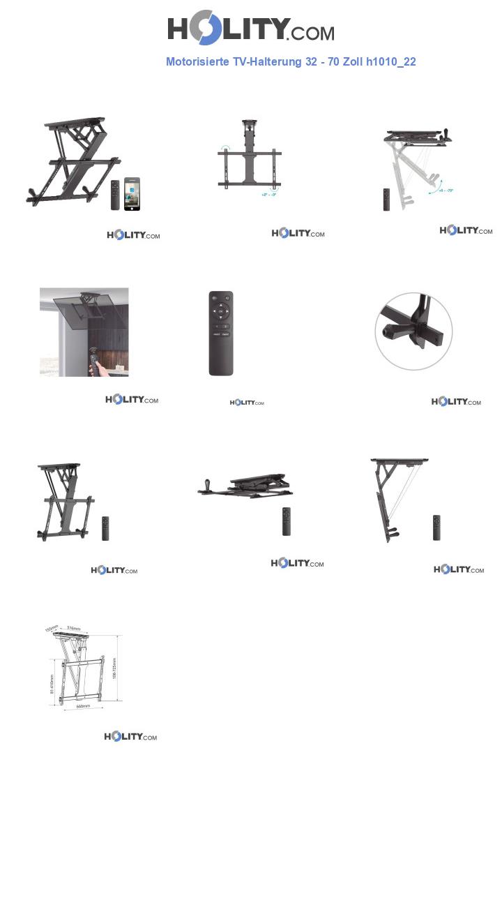 Motorisierte TV-Halterung 32 - 70 Zoll h1010_22