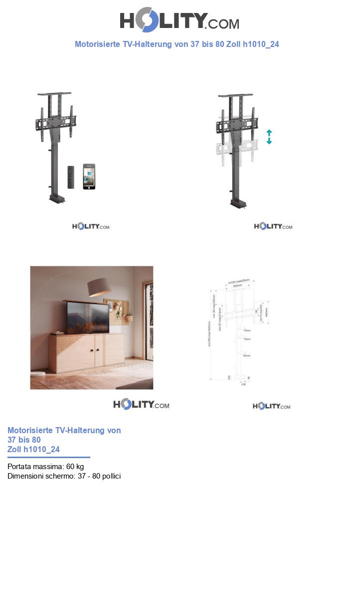 Motorisierte TV-Halterung von 37 bis 80 Zoll h1010_24