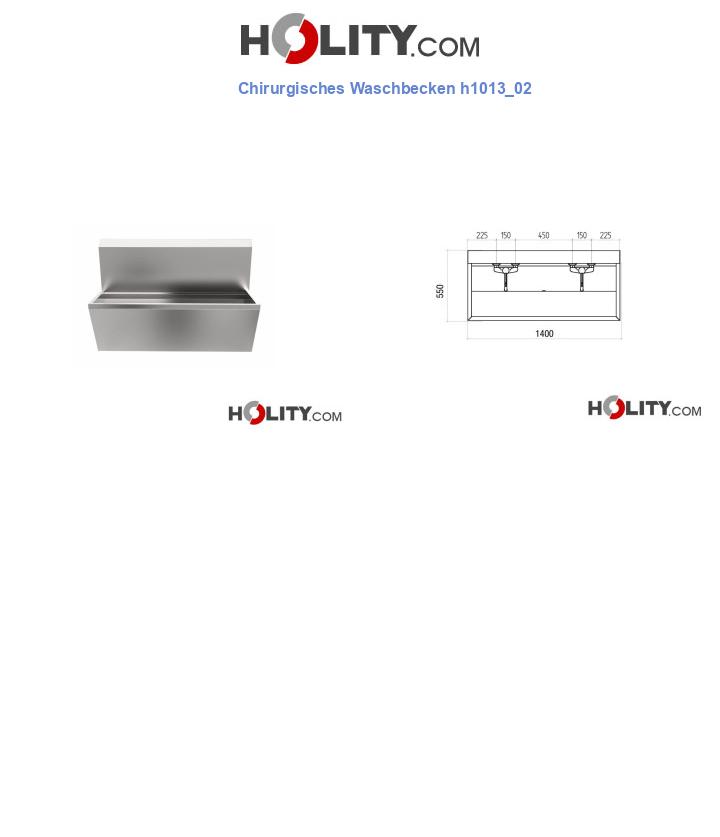 Chirurgisches Waschbecken h1013_02