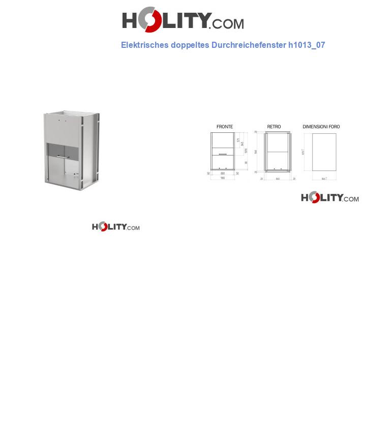 Elektrisches doppeltes Durchreichefenster h1013_07