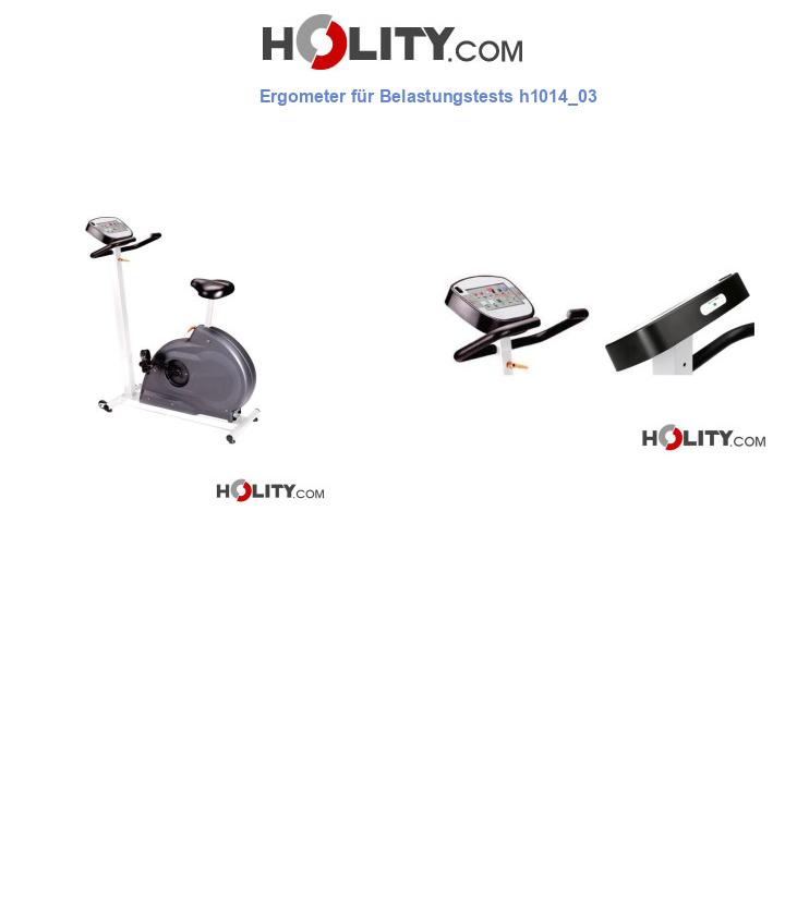 Ergometer für Belastungstests h1014_03