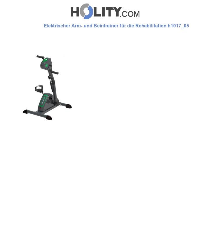 Elektrischer Arm- und Beintrainer für die Rehabilitation h1017_05