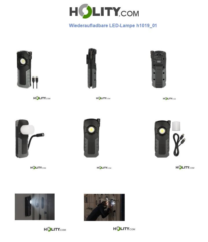 Wiederaufladbare LED-Lampe h1019_01