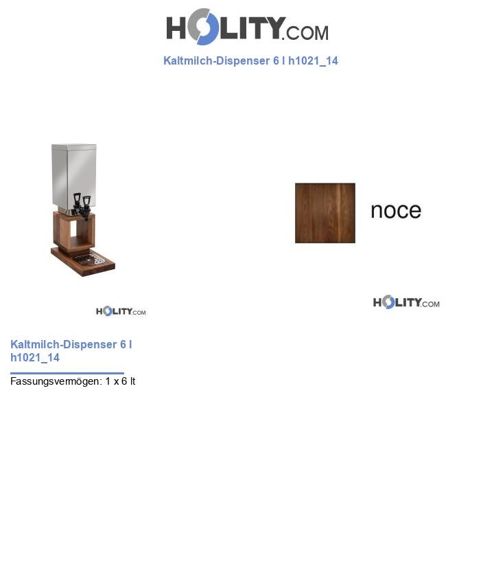Kaltmilch-Dispenser 6 l h1021_14