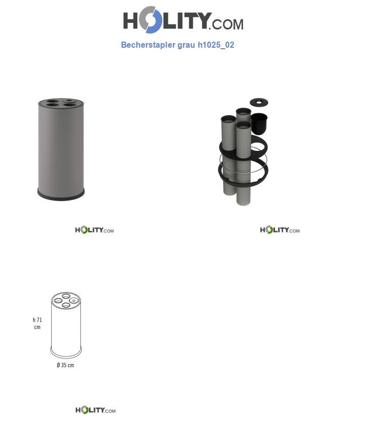 Becherstapler grau h1025_02