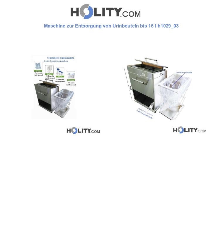 Maschine zur Entsorgung von Urinbeuteln bis 15 l h1029_03