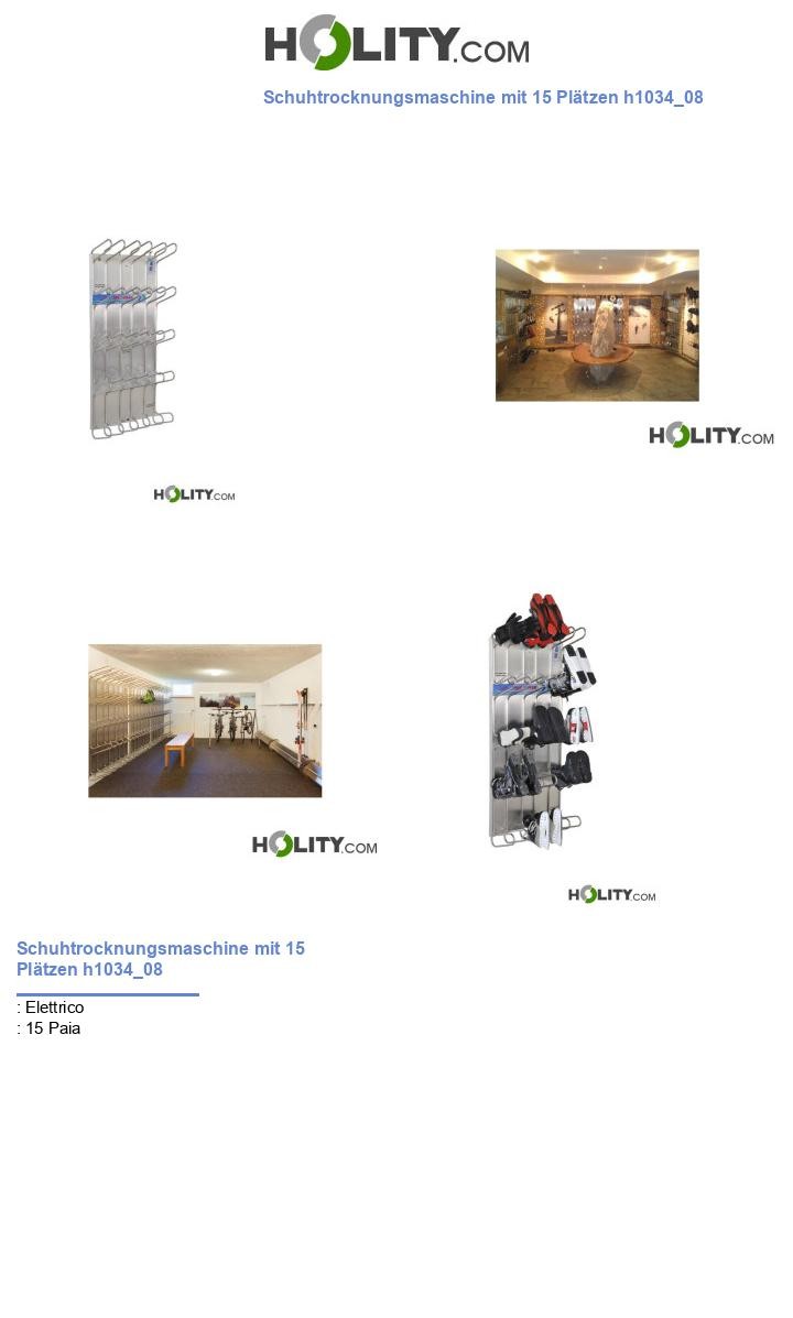 Schuhtrocknungsmaschine mit 15 Plätzen h1034_08