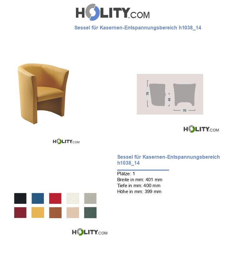 Sessel für Kasernen-Entspannungsbereich h1038_14