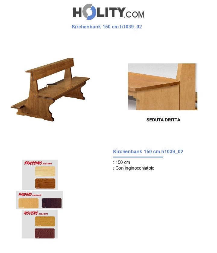 Kirchenbank 150 cm h1039_02
