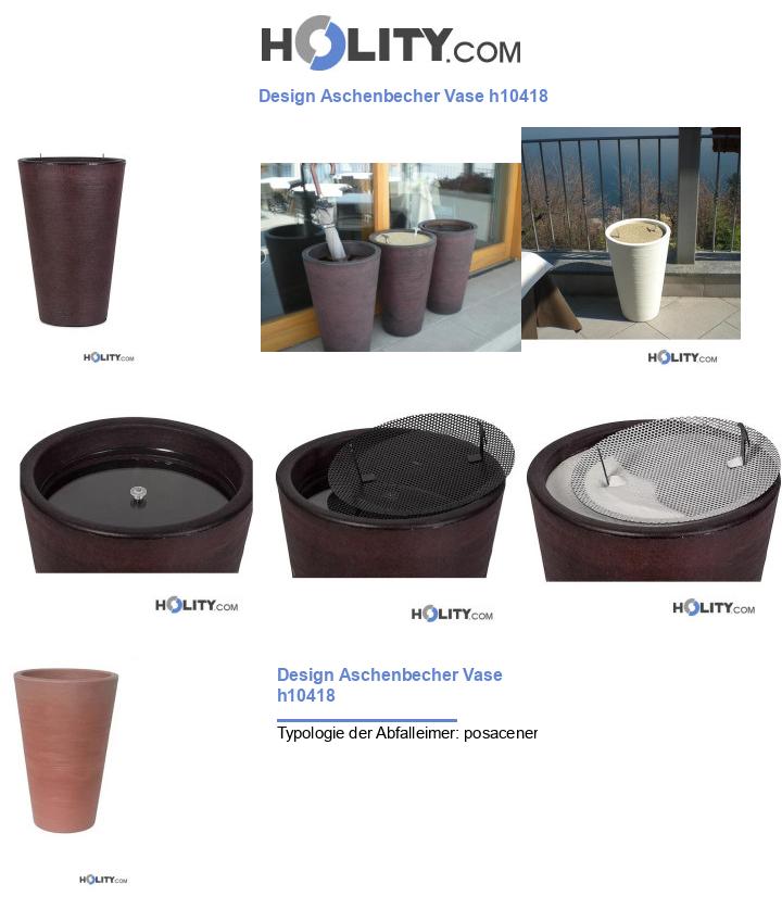 Design Aschenbecher Vase h10418