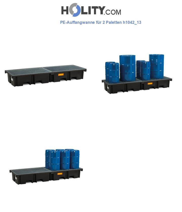 PE-Auffangwanne für 2 Paletten h1042_13